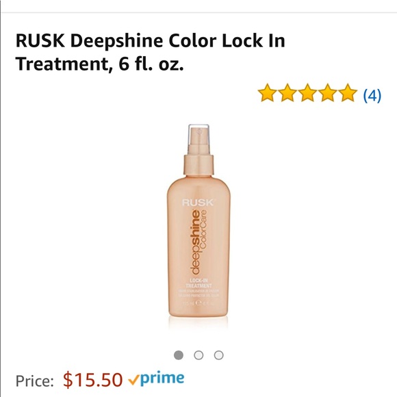 Rusk Lock in Color treatment - Picture 2 of 2